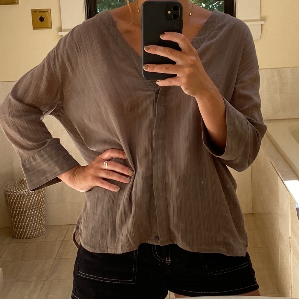All Saints loose fitting shirt